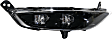 Front, Passenger Side LED Fog Light, With bulb(s), CAPA Certified