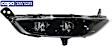 Front, Passenger Side LED Fog Light, With bulb(s), CAPA Certified