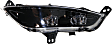 Front, Driver Side LED Fog Light, With bulb(s), CAPA Certified