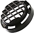 Driver or Passenger Side Fog Light Trim, Primed