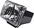 Front, Driver or Passenger Side Halogen Fog Light, Without bulb(s)