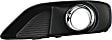 2012 Chrysler 300 - Front, Passenger Side Fog Light Trim, For Models Without Parking Aid Sensor, Black and Chrome