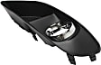 2012 Chrysler 300 - Front, Passenger Side Fog Light Trim, For Models Without Parking Aid Sensor, Black and Chrome