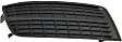 Front, Passenger Side Fog Light Cover, Black
