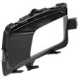 Front, Driver Side Fog Light Trim, Textured Black, Bezel