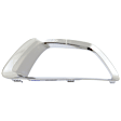 Front, Passenger Side Fog Light Trim, Chrome, Except ZR2 Model