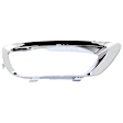 Front, Passenger Side Fog Light Trim, Chrome, Except ZR2 Model