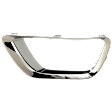 Front, Driver Side Fog Light Trim, Chrome, Except ZR2 Model