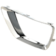 Front, Driver Side Fog Light Trim, Chrome, Except ZR2 Model