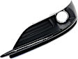 Front, Passenger Side Fog Light Trim, Textured Black
