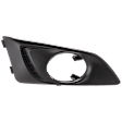 Front, Passenger Side Fog Light Trim, Textured Black