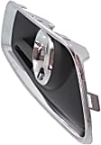 Driver Side Fog Light Trim, Black and Chrome