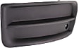 Front, Driver Side Fog Light Cover, Black