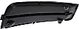 Front, Driver Side Fog Light Cover, Black