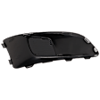 Front, Driver Side Fog Light Cover, Black