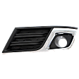 2013 Chevrolet Traverse - Driver Side Fog Light Trim, Black and Chrome