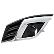 2013 Chevrolet Traverse - Driver Side Fog Light Trim, Black and Chrome