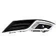 2013 Chevrolet Traverse - Driver Side Fog Light Trim, Black and Chrome