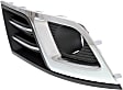 Front, Passenger Side Fog Light Trim, Black and Chrome, LTZ/Premier Models