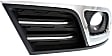 Front, Passenger Side Fog Light Trim, Black and Chrome, LTZ/Premier Models