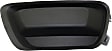 Front, Driver Side Fog Light Cover, Textured Black