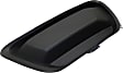 Front, Driver Side Fog Light Cover, Textured Black