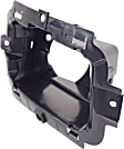 Front, Passenger Side Fog Light Bracket, Textured Black