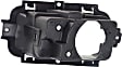 Front, Passenger Side Fog Light Bracket, Textured Black