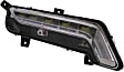 Passenger Side Driving Light, with Bulb, CAPA Certified