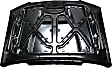 Cowl Hood, Steel, Primed, For Models Without Body Cladding, 2 in. Raised