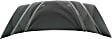 Cowl Hood, Steel, Primed, For Models Without Body Cladding, 2 in. Raised