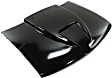 Cowl Hood, Steel, Primed, Ram Air Cowl, 2 in. Raised