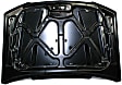 Cowl Hood, Steel, Primed, 2 in. Center Gap; 2 in. Raised