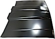 Cowl Hood, Steel, Primed, Reverse Cowl, 2 in. Raised