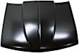 Cowl Hood, Steel, Primed, Reverse Cowl, Rear-Facing Air Scoop