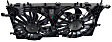 2009 Chevrolet Uplander - Radiator Fan Driver and Passenger Side, 6 Cyl 3.9L, Dual fan
