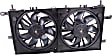 2009 Chevrolet Uplander - Radiator Fan Driver and Passenger Side, 6 Cyl 3.9L, Dual fan
