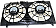 2012 Chevrolet Camaro - Radiator Fan Center, 8 Cyl 6.2L, Dual fan