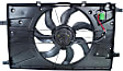 OE Replacement Radiator Fan, 1.4L, 4Cyl, Single fan