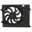 OE Replacement Radiator Fan, 1.4L, 4Cyl, Single fan