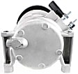 2001-2007 Dodge Caravan - A/C Compressor, With Clutch, 6-Groove Pulley
