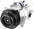 2005 Chevrolet Silverado 1500 - A/C Compressor, 6 Groove; Nipp; 10S17F, With Clutch, 6-Groove Pulley, 4.3L, 65 Series