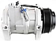 2005 Chevrolet Silverado 1500 - A/C Compressor, 6 Groove; Nipp; 10S17F, With Clutch, 6-Groove Pulley, 4.3L, 65 Series
