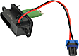 1998 Chevrolet Express 1500 - Blower Motor Resistor, With Heavy Duty Heater - Front
