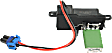 1998 Chevrolet Express 1500 - Blower Motor Resistor, With Heavy Duty Heater - Front