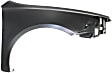 Front, Passenger Side Fender, Without Turn Signal Light Hole