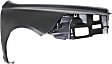 Front, Passenger Side Fender, Without Turn Signal Light Hole
