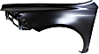 Front, Driver Side Fender, Without Turn Signal Light Hole