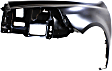 Front, Driver Side Fender, Without Turn Signal Light Hole