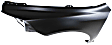 Front, Driver Side Fender, Without Turn Signal Light Hole
